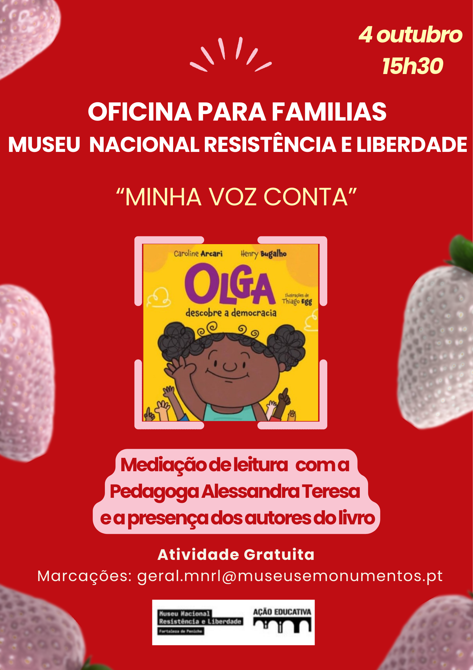Guardiões e Guardiãs da Memória da Resistência- Oficina para Familias