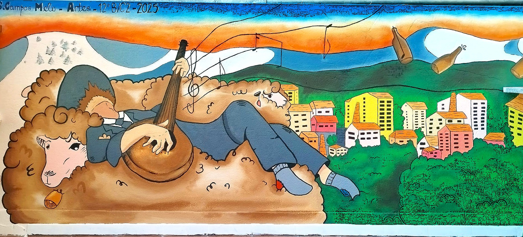 Mural que Une: Escola e Comunidade