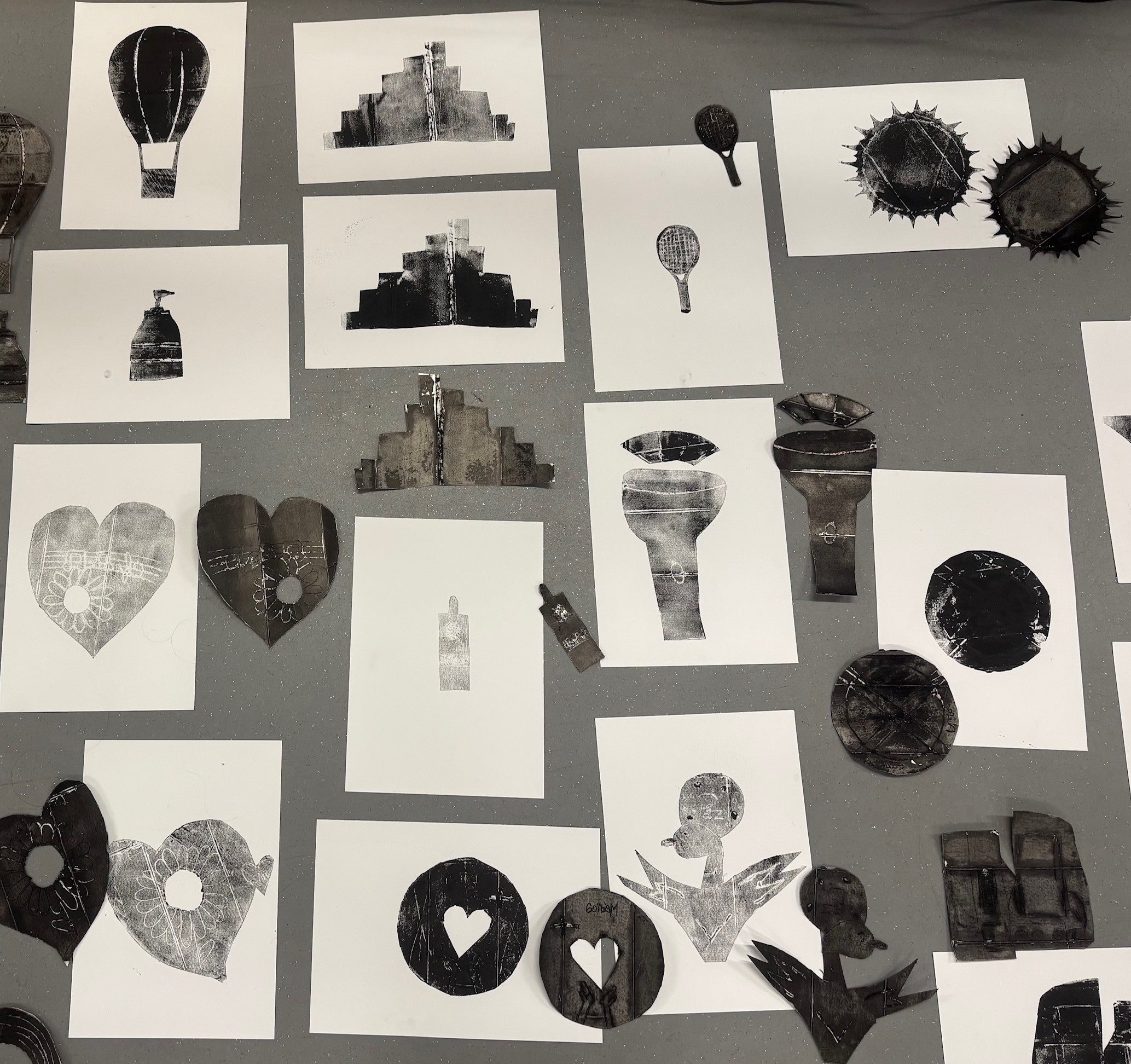 Ecogravura “E em vez do medo?” Ir mais longe, com arte!