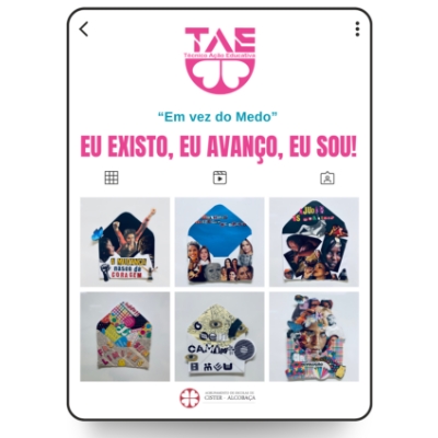 E em vez do medo, eu existo, eu avanço, eu sou