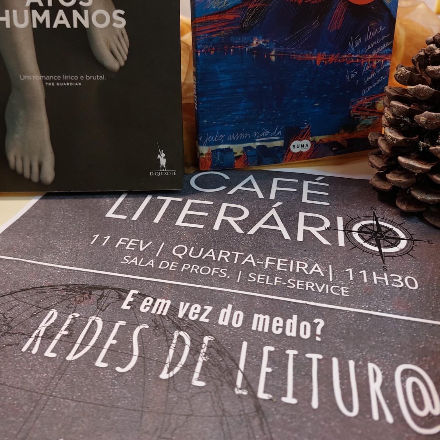 "E em vez do medo? REDES de Leitura"
