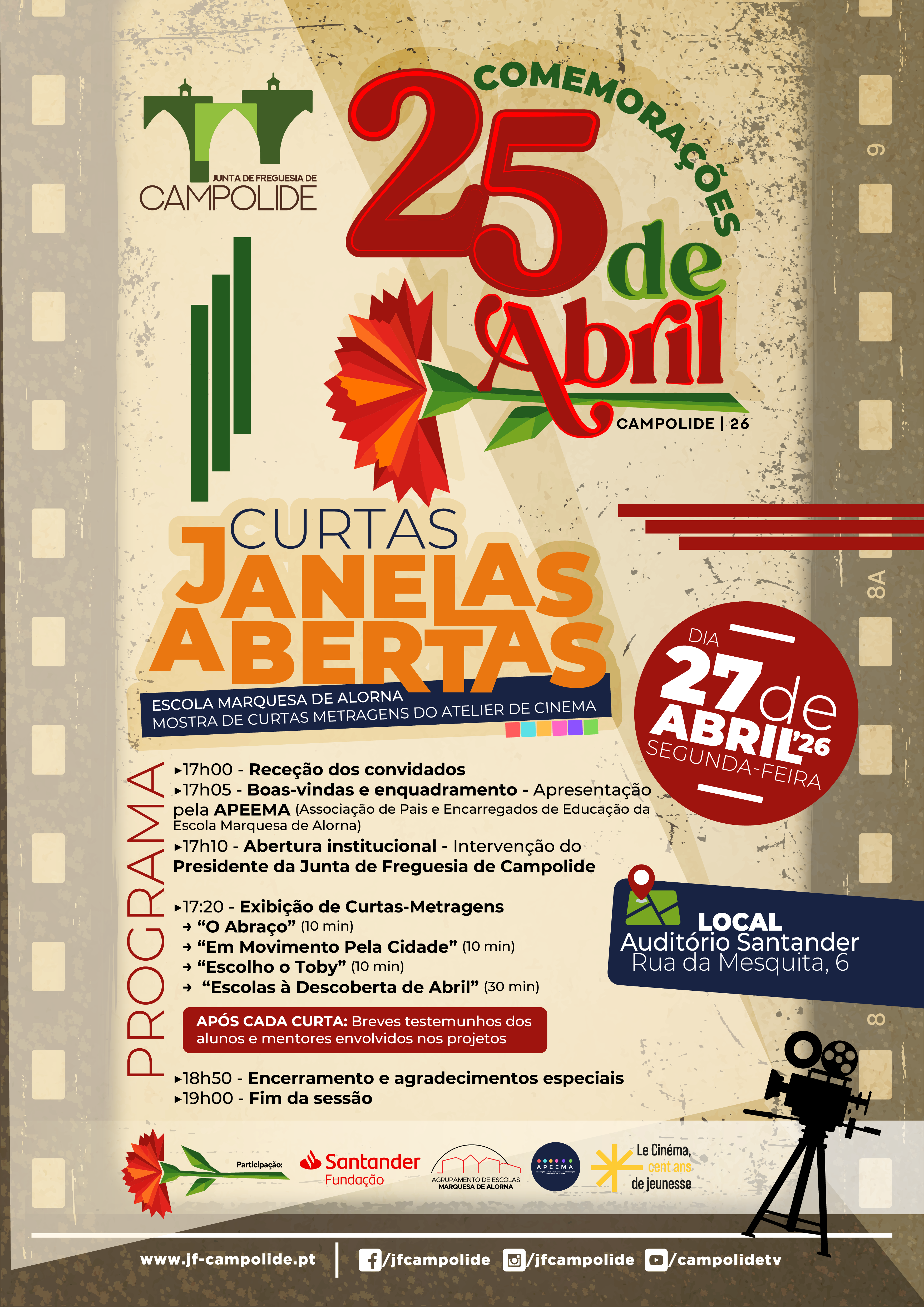 CURTAS JANELAS ABERTAS