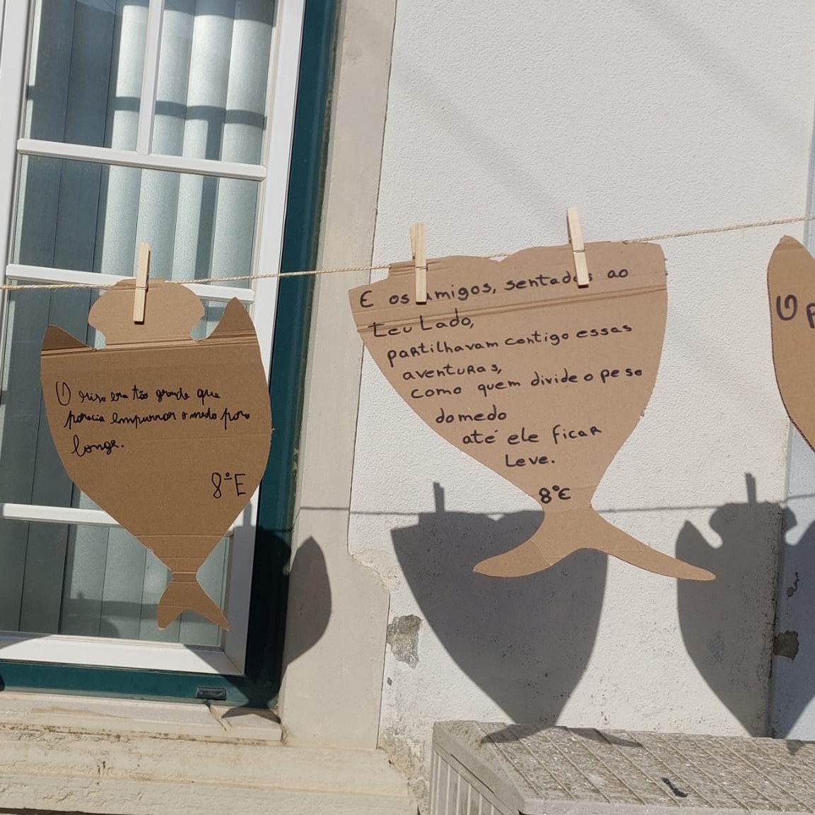 Poesia ao Sol para Espantar o MEDO; Performance poética