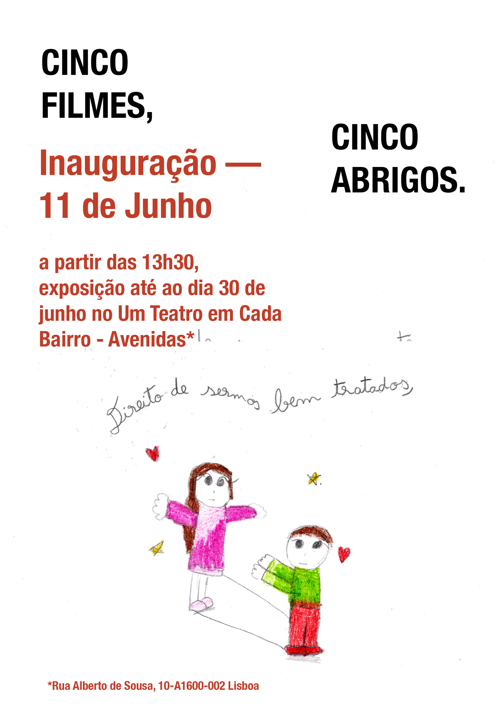 Cinco Filmes Cinco Abrigos